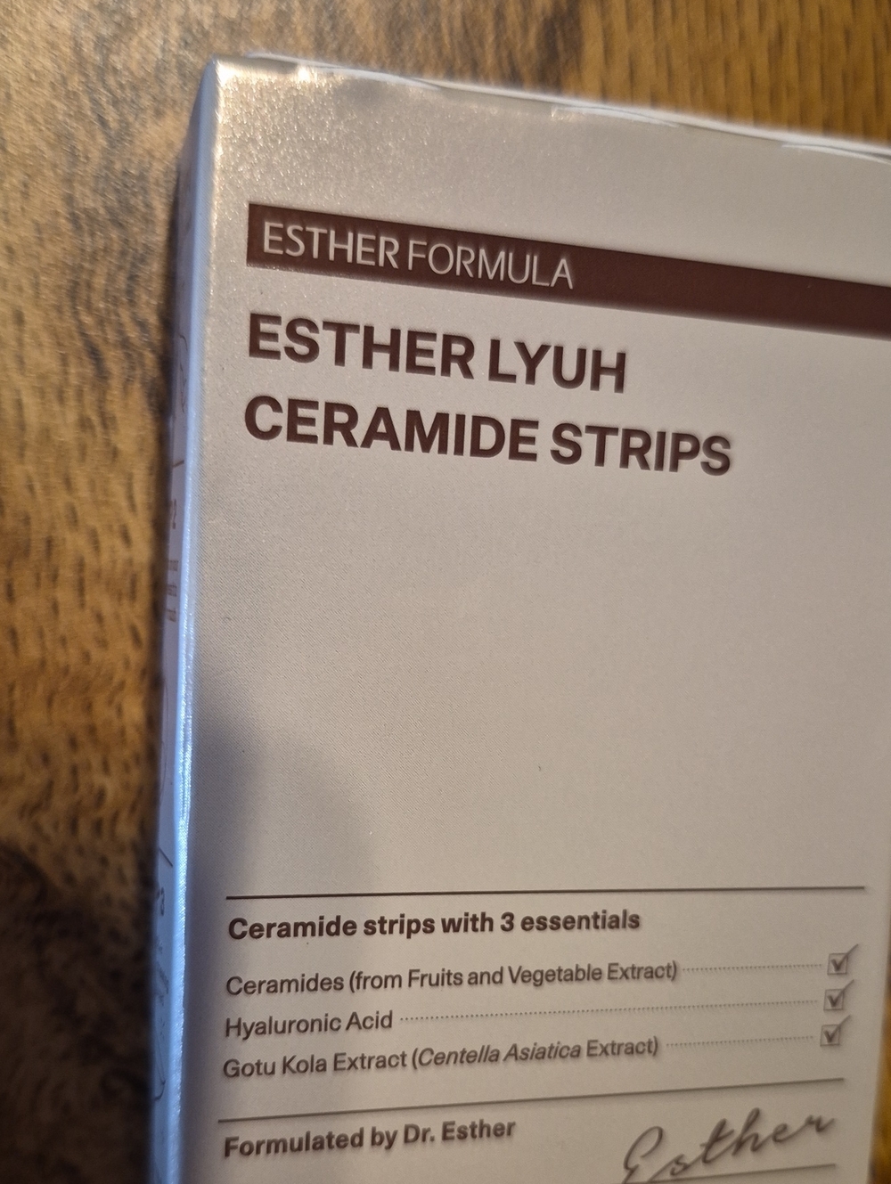 Esther Lyuh Ceramide Strips - Nwt